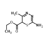 CAS#: 98432-48-5， Ethyl 2-amino-5-methyl-6H-1,3,4-thiadiazine-6-carboxylate