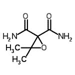CAS#: 98484-64-1， 3,3-Dimethyl-2,2-oxiranedicarboxamide