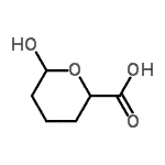 CAS#: 98485-61-1， 6-Hydroxytetrahydro-2H-pyran-2-carboxylic acid