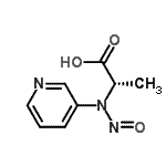 CAS#: 98488-37-0， (2S)-2-[Nitroso(3-pyridinyl)amino]propanoic acid