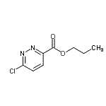 CAS#: 98490-71-2， propyl 6-chloropyridazine-3-carboxylate