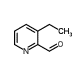 CAS 登录号：98491-40-8， 3-乙基-2-吡啶甲醛