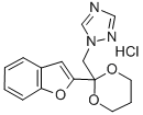 CAS#: 98518-98-0, 1-((2-(2-Benzofuranyl)-1,3-Dioxan-2-Yl)Methyl)-1H-1,2,4-Triazole Monohydrochloride