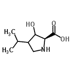 CAS#: 98553-04-9， 3-Hydroxy-4-isopropyl-L-proline