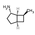 CAS#: 98586-42-6， (1S,2S,5R,7S)-7-Methylbicyclo[3.2.0]heptan-2-amine