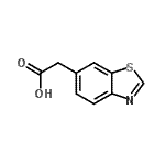 CAS#: 98589-45-8， 1,3-Benzothiazol-6-ylacetic acid