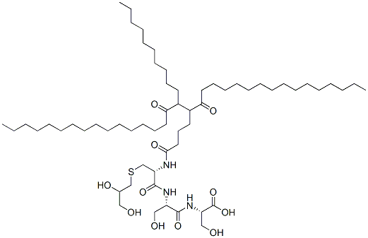 CAS#: 98633-82-0， N-Palmitoyl-5,6-Dipalmitoyl-S-Glycerylcysteinyl-Seryl-Serine