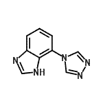 CAS#: 98711-53-6， 4-(4H-1,2,4-Triazol-4-yl)-1H-benzimidazole