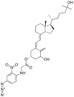 CAS#: 98728-28-0， 1,25-Dihydroxyvitamin D3-3-(N-(4-Azido-2-Nitrophenyl)Glycinate)