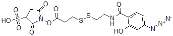 CAS#: 98897-08-6， Sulfosuccinimidyl 2-(4-Azidosalicylamido)Ethyl-1,3'-Dithiopropionate