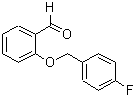 structure of CAS# 98925-99-6, 2-[(4-Fluorobenzyl)oxy]benzaldehyde;2-((4-fluorobenzyl)oxy)benzaldehyde;2-(4-Fluorobenzyloxy)benzaldehyde;2-[(4-fluorobenzyl)oxy]benzaldehyde