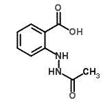 CAS#: 98953-14-1， 2-(2-Acetylhydrazino)benzoic acid