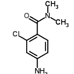 CAS#: 98995-06-3， 4-Amino-2-chloro-N,N-dimethylbenzamide