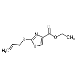 CAS#: 98996-15-7， Ethyl 2-(allylsulfanyl)-1,3-thiazole-4-carboxylate