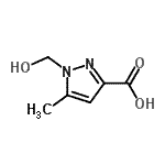 CAS#: 99012-45-0， 1-(Hydroxymethyl)-5-methyl-1H-pyrazole-3-carboxylic acid