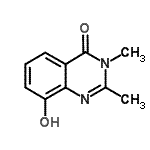 CAS 登录号：99071-94-0， 8-羟基-2,3-二甲基-4(3H)-喹唑啉酮