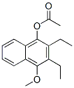 CAS#: 99120-56-6， 2,3-Diethyl-4-Methoxy-1-Naphthalenol Acetate