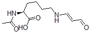 CAS#: 99124-74-0， N(Alpha)-acetyl-epsilon-(2-Propenal)Lysine