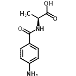CAS#: 99146-89-1， N-(4-Aminobenzoyl)-L-alanine