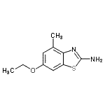 CAS#: 99161-66-7， 6-Ethoxy-4-methyl-1,3-benzothiazol-2-amine