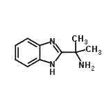 CAS#: 99168-04-4， 2-(1H-benzimidazol-2-yl)propan-2-amine