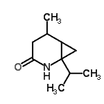 CAS#: 99188-40-6， 1-Isopropyl-5-methyl-2-azabicyclo[4.1.0]heptan-3-one
