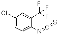 结构式 CAS# 99195-86-5, 4-氯-1-异硫氰酸基-2-(三氟甲基)苯