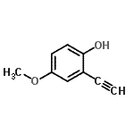 CAS#: 99299-73-7， 2-Ethynyl-4-methoxyphenol