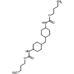 CAS#: 99305-42-7， Dibutyl (methylenedi-4,1-cyclohexanediyl)biscarbamate