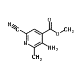 CAS#: 99358-63-1， Methyl 3-amino-6-cyano-2-methylisonicotinate