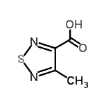 CAS#: 99390-23-5， 4-Methyl-1,2,5-thiadiazole-3-carboxylic acid