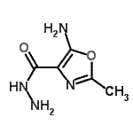 CAS#: 99419-09-7， 5-Amino-2-methyl-1,3-oxazole-4-carbohydrazide