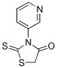CAS#: 99419-73-5， 3-Pyridin-3-Yl-2-Thioxo-1,3-Thiazolidin-4-One