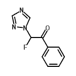 CAS#: 99428-01-0， 2-Fluoro-1-phenyl-2-(1H-1,2,4-triazol-1-yl)ethanone