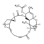 CAS#: 99486-49-4， (1'R,2S,3'S,7'R,9'S,12'R,14'S,17'R,20'Z,23'E)-28'-Hydroxy-10',16'-dimethyl-4',19'-dioxospiro[oxirane-2,15'-[2,5,13,18,25]pentaoxahexacyclo[22.3.1.1<sup>14,17</sup>.0<sup>1,3</sup>.0<sup>7,12</sup>.0<sup>7,16</sup>]nonacosa[10,20,23]trie n]-9'-yl acetate