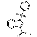 CAS#: 99532-45-3， 1-[1-(Phenylsulfonyl)-1H-indol-3-yl]ethanone