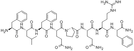 结构式 CAS# 99566-27-5, 神经肽 Ff (牛)