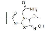 CAS#: 99610-84-1， 5-(Hydroxyimino)-4-Methoxy-2-(Pivaloylimino)Thiazolidine-3-Acetamide
