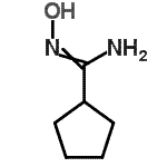 结构式 CAS# 99623-12-8, N'-羟基环戊烷甲脒