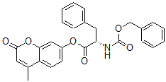 CAS#: 99678-18-9， Benzyloxycarbonylphenylalanine 4-Methylcoumaryl-7-Ester