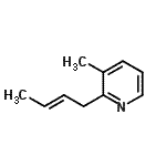 CAS#: 99747-46-3， 2-[(2E)-2-Buten-1-yl]-3-methylpyridine