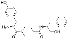 CAS#: 99803-32-4， 4-[[(2S)-2-Amino-3-(4-Hydroxyphenyl)Propanoyl]-Methyl-Amino]-N-[(2S)-1-Hydroxy-3-Phenyl-Propan-2-Yl]Butanamide
