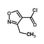CAS#: 99803-70-0， 3-ethylisoxazole-4-carbonyl chloride
