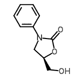 CAS#: 99827-73-3， (5R)-5-(hydroxymethyl)-3-phenyl-oxazolidin-2-one
