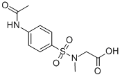 CAS#: 99842-24-7， (4-Acetylamino-Benzenesulfonyl)-Methyl-Amino]-Acetic Acid