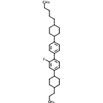 CAS#: 99896-05-6， 2-Fluoro-4'-(4-pentylcyclohexyl)-4-(4-propylcyclohexyl)biphenyl