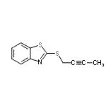 CAS#: 99972-97-1， 2-(2-Butyn-1-ylsulfanyl)-1,3-benzothiazole
