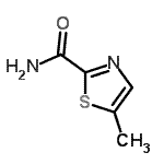 CAS#: 99979-94-9， 5-Methyl-1,3-thiazole-2-carboxamide