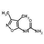 CAS#: 99980-24-2， 1-(3,4-Dimethyl-1,2-oxazol-5-yl)urea