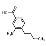 CAS#: 99985-72-5， 3-Amino-4-butylbenzoic acid